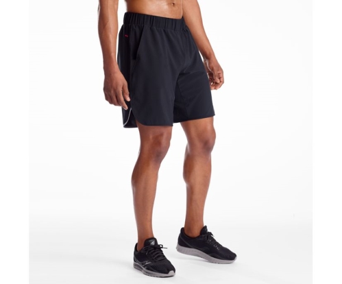 Tenis Saucony Breakout 9" Short Hombre Pantalones cortos Ropa Negras México MX-714-YF